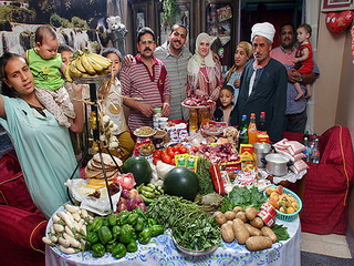 Egypt - $68.53 a week for food