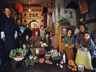 Bhutan - $5 a week for food