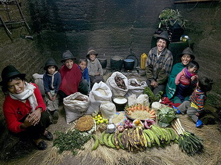 Ecuador - $31.55 a week for food
