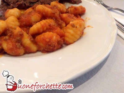 Ricetta Gnocchi al sugo