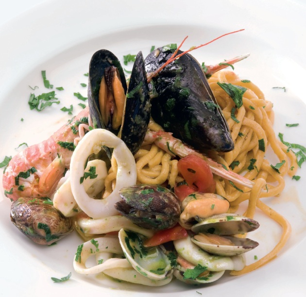Ricetta Linguine ai frutti di mare