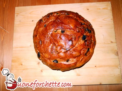 Ricetta Pane all’uvetta