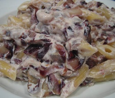 Penne al radicchio