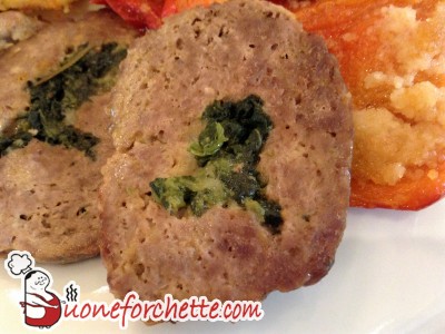 Ricetta Polpettone farcito di spinaci