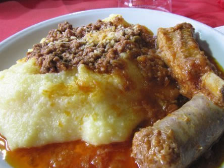 Ricetta Salsiccia con polenta