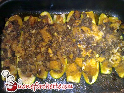 Ricetta Barchette di zucchine ripiene