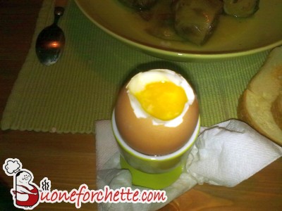 Ricetta Uova alla coque con verdure