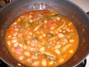 Zuppetta scarola e fagioli