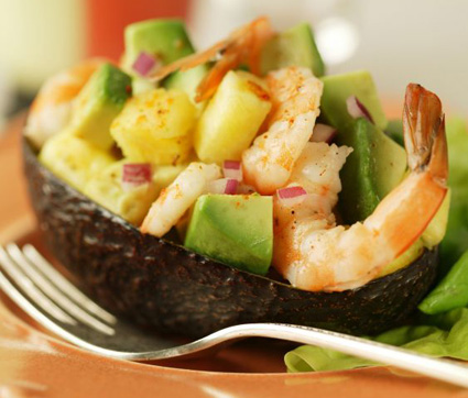 Ricetta Insalata con gamberetti e noce di cocco
