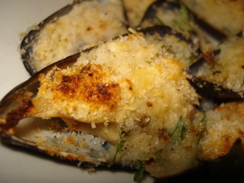 Ricetta Cozze al gratin