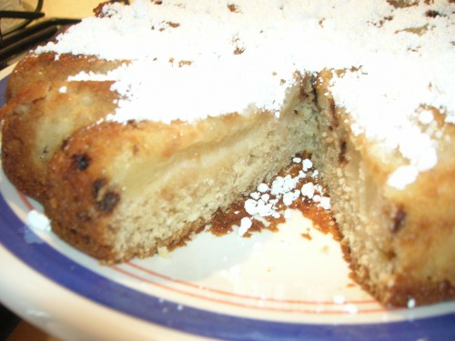 Ricetta Torta pere e cioccolato - vegana