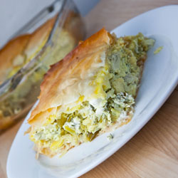 Ricetta Tortino ripieno di carciofi