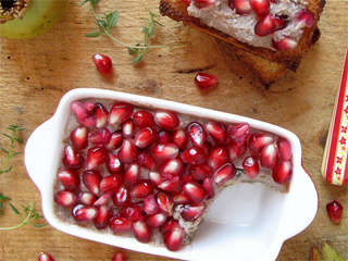 Ricetta Patè di fegato alla melagrana