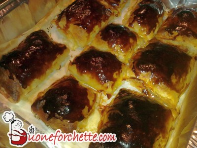 Ricetta Quadretti al prosciutto