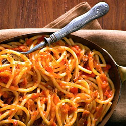 Ricetta Bucatini all’amatriciana  - variante 13