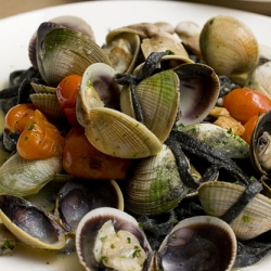 Ricetta Calamaro ’isola verde’ con melanzane alla griglia