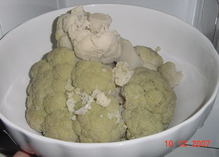 Ricetta Cavolfiore al Nero d’Avola