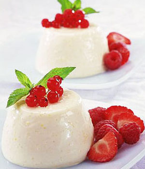 Ricetta Panna cotta alla frutta
