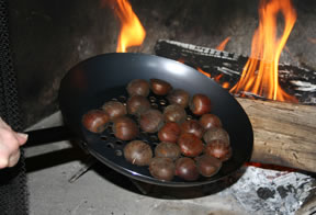 Ricetta castagne arrostite