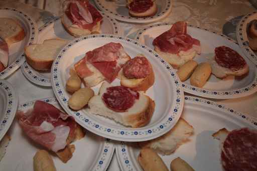Ricetta Tartine al salame
