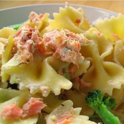 Ricetta Farfalle al salmone  - variante 2