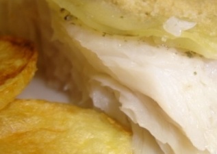 Ricetta Filetto di persico in crosta di patate
