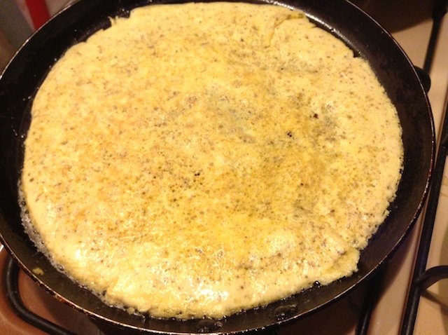 Ricetta Frittata al prosciutto e timo
