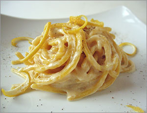 Ricetta Tagliolini al limone